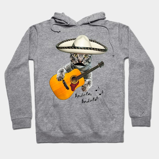 MEXICAN CAT Hoodie by GloriaSanchez